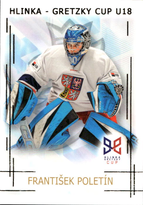Gold FRANTIŠEK POLETÍN 25-26 Real Cards Český Hokej Series 1 /50