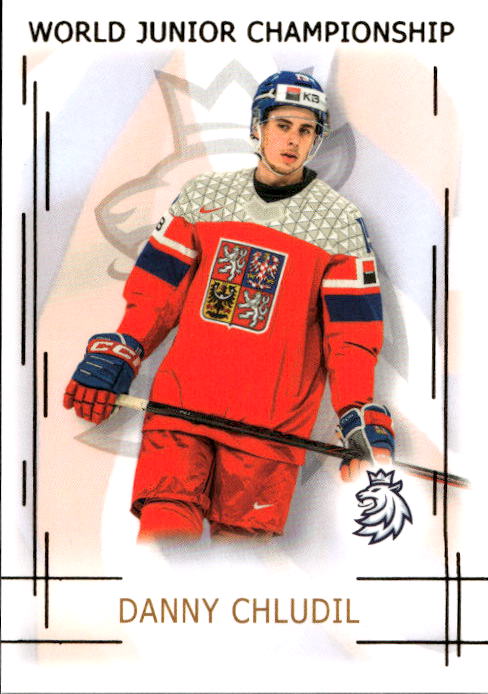 Gold DANNY CHLUDIL 25-26 Real Cards Český Hokej Series 1 /50