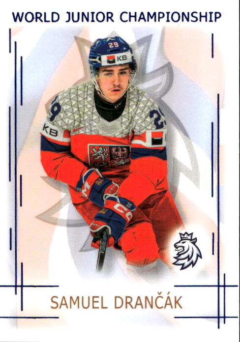 Blue SAMUEL DRANČÁK 25-26 Real Cards Český Hokej Series 1 /9
