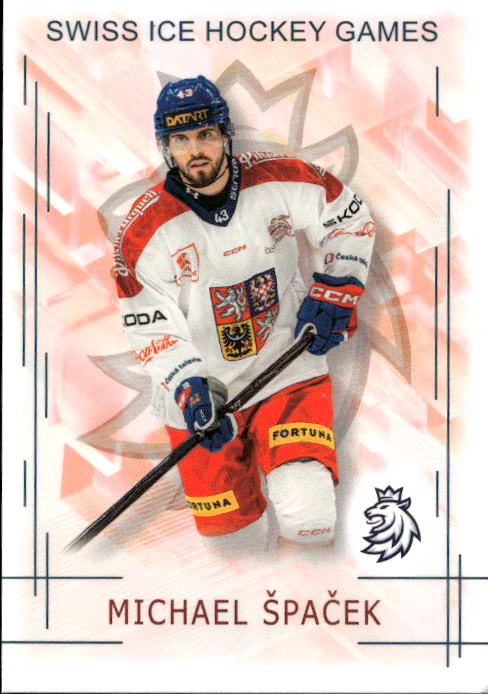 MICHAEL ŠPAČEK 25-26 Real Cards Český Hokej Series 1 (naražený růžek)
