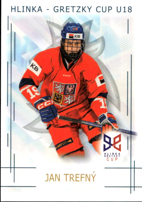 JAN TREFNÝ 25-26 Real Cards Český Hokej Series 1