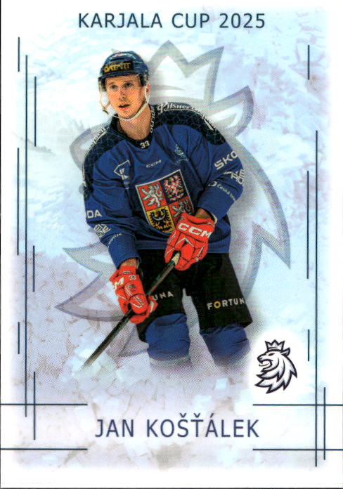 JAN KOŠŤÁLEK 25-26 Real Cards Český Hokej Series 1