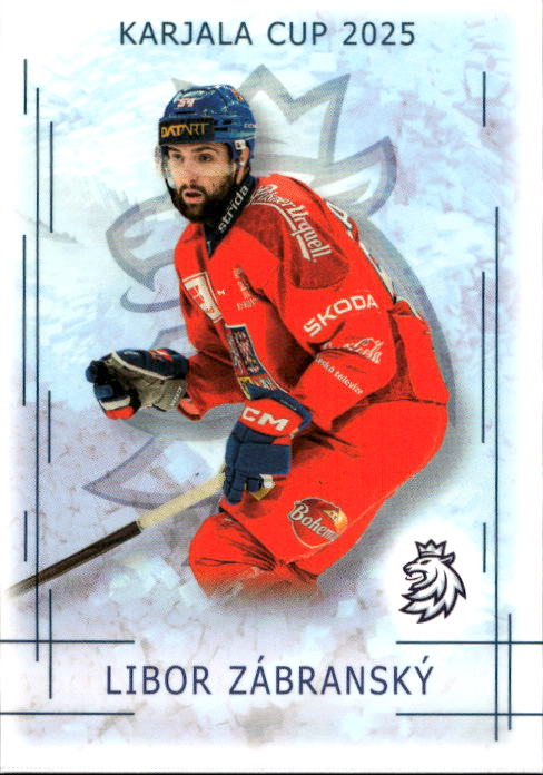 LIBOR ZÁBRANSKÝ 25-26 Real Cards Český Hokej Series 1