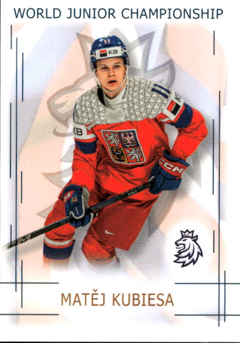 MATĚJ KUBESA 25-26 Real Cards Český Hokej Series 1