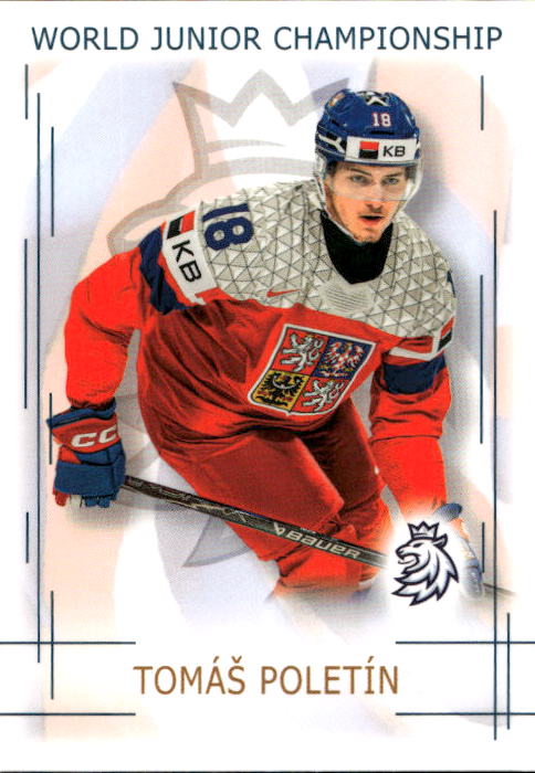 TOMÁŠ POLETÍN 25-26 Real Cards Český Hokej Series 1