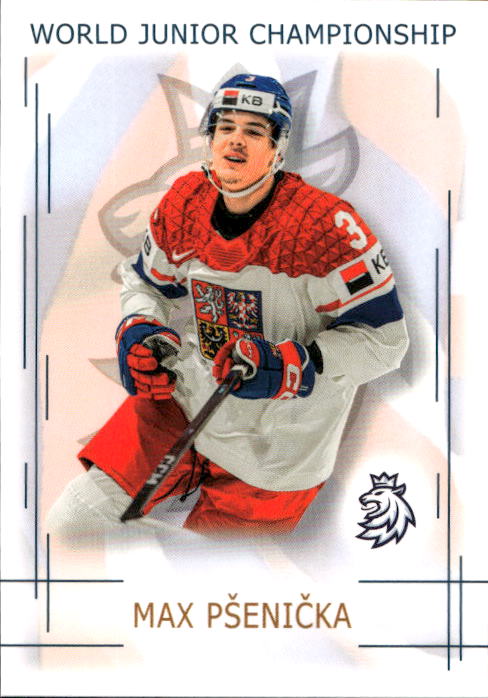MAX PŠENIČKA 25-26 Real Cards Český Hokej Series 1