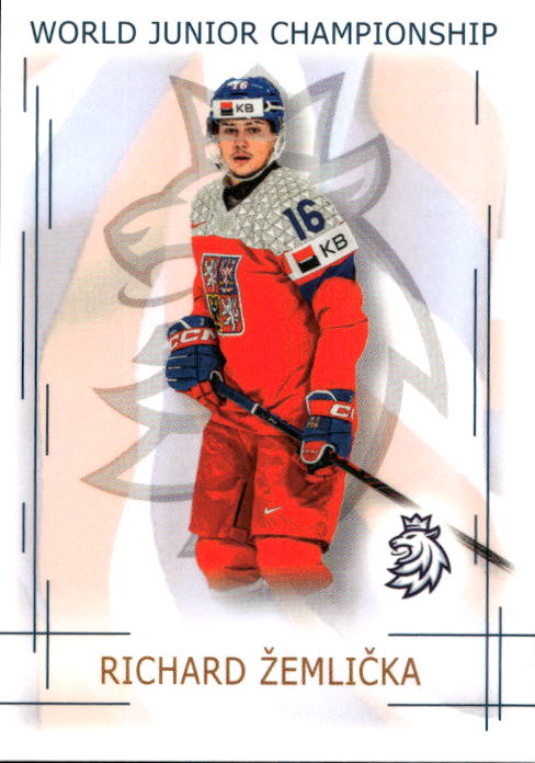RICHARD ŽEMLIČKA 25-26 Real Cards Český Hokej Series 1