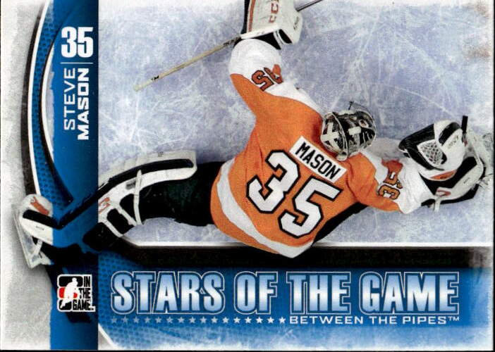 Stars of the Game STEVE MANSON 13-14 In the Game Between the Pipes