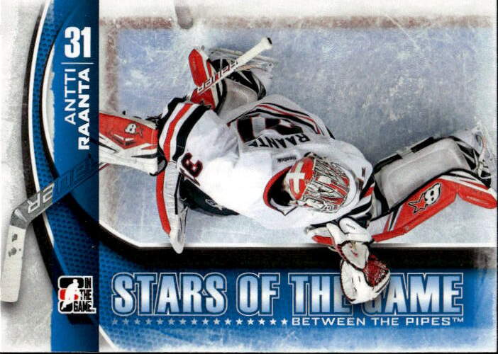 Stars of the Game ANTTI RAANTA 13-14 In the Game Between the Pipes