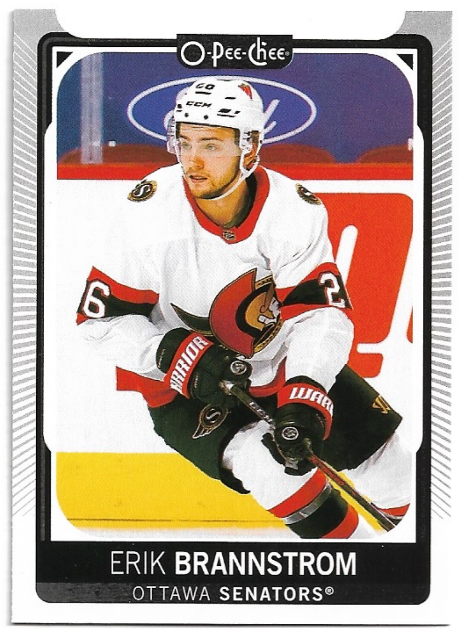 ERIK BRANNSTROM 21-22 UD O-Pee-Chee OPC