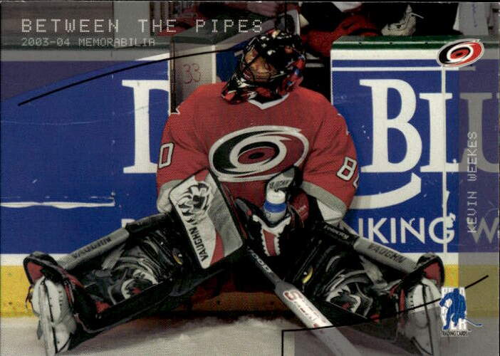 KEVIN WEEKES 03-04 In the Game Be A Player Memorabilia