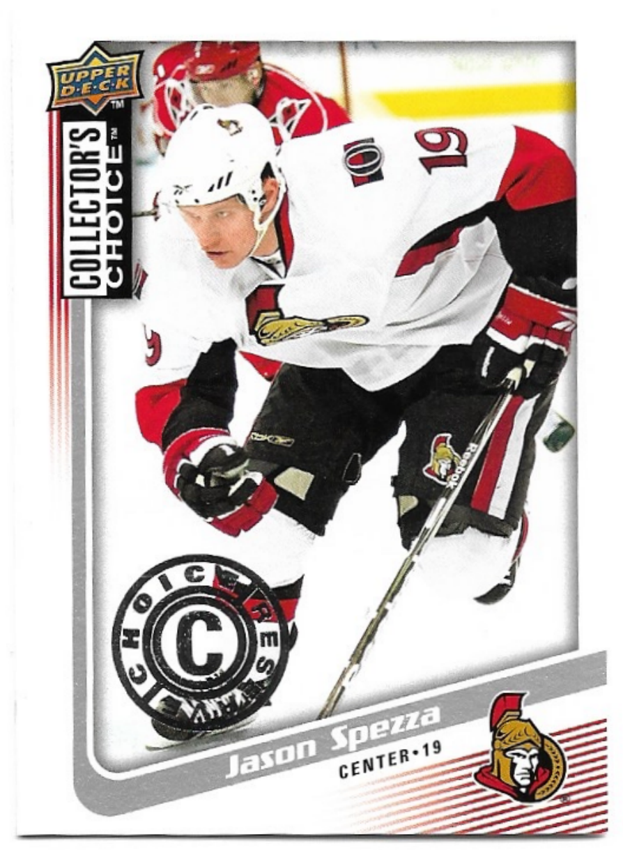 Choice Reserve JASON SPEZZA 09-10 UD Collector's Choice