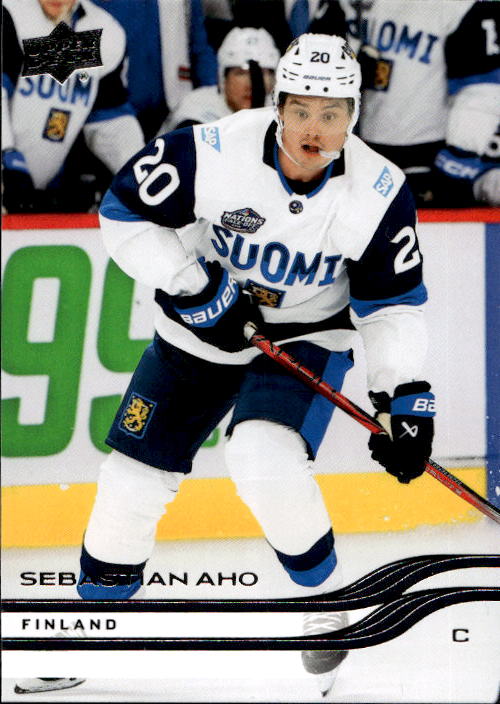 4 Nations Face-Off SEBASTIAN AHO 25-26 UD Extended Series