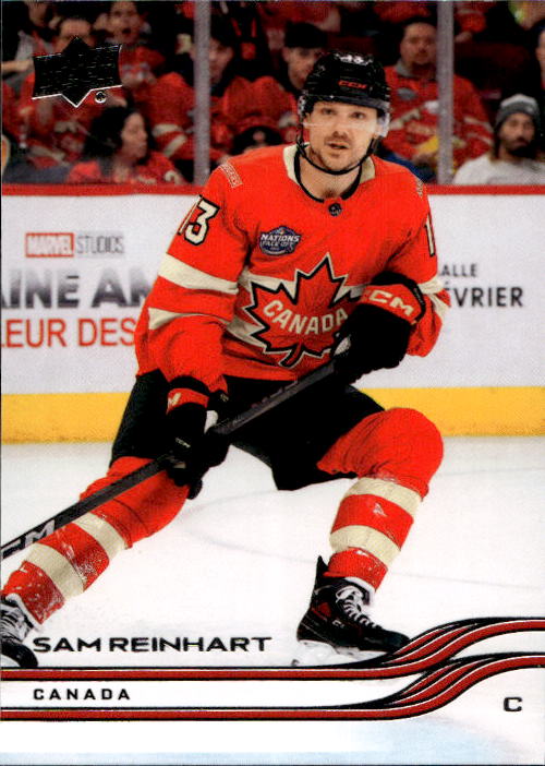 4 Nations Face-Off SAM REINHART 25-26 UD Extended Series