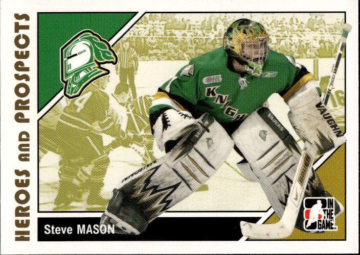 STEVE MASON 2007-08 In the Game Heroes and Prospects 