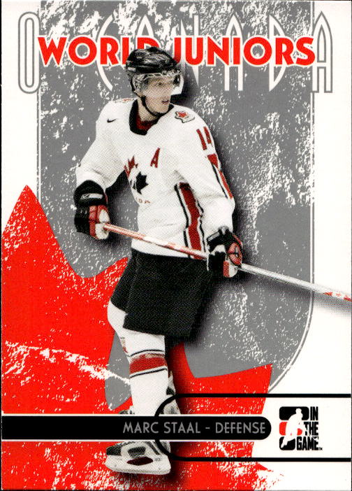 World Juniors MARC STAAL 07-08 In the Game O Canada