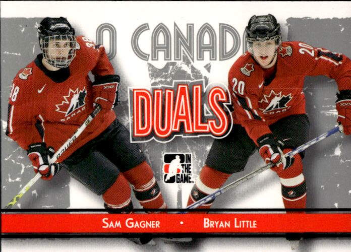Duals SAM GAGNER/BRYAN LITTLE 07-08 In the Game O Canada