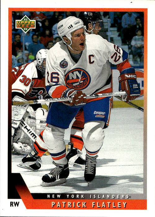 PATRICK FLATLEY 93-94 Upper Deck