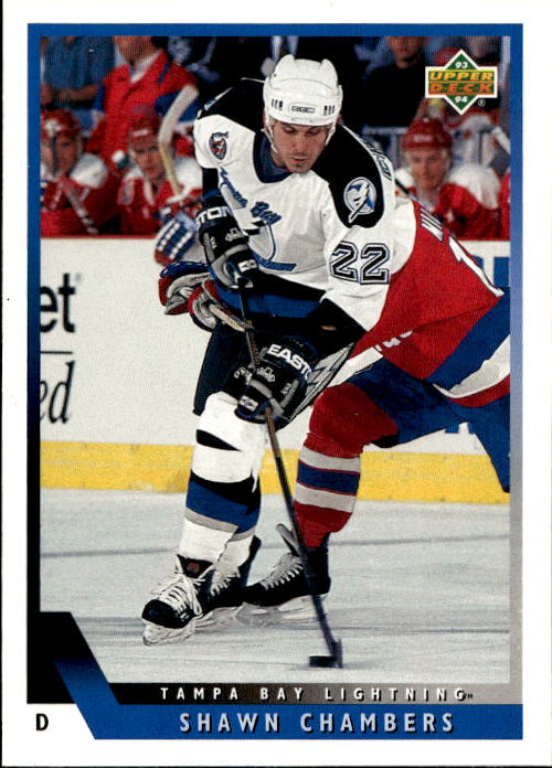 SHAWN CHAMBERS 93-94 Upper Deck