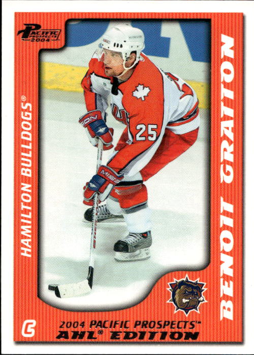 BENOIT GRATTON 03-04 Pacific Prospects AHL Edition