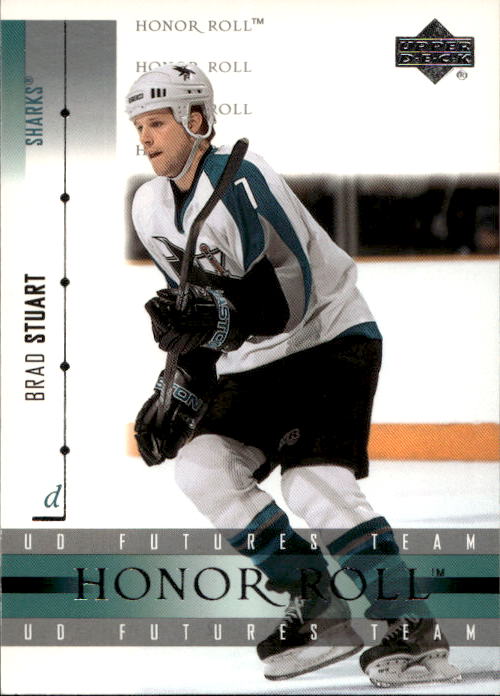 BRAD STUART 01-02 UD Honor Roll