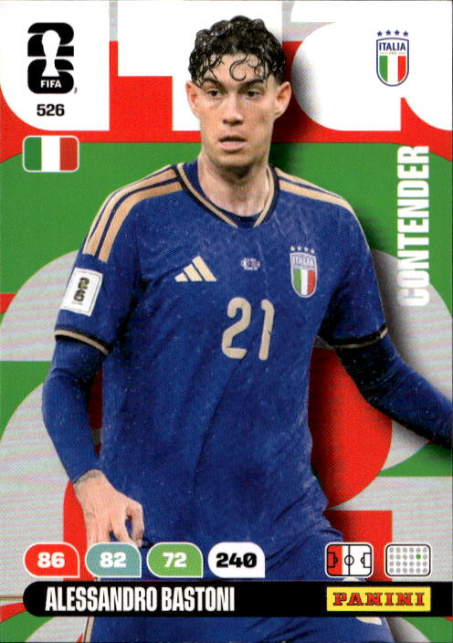 Contenders ALESSANDRO BASTONI 2026 Panini Adrenalyn XL World Cup