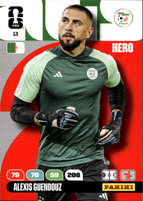 ALEXIS GUENDOUZ 2026 Panini Adrenalyn XL World Cup
