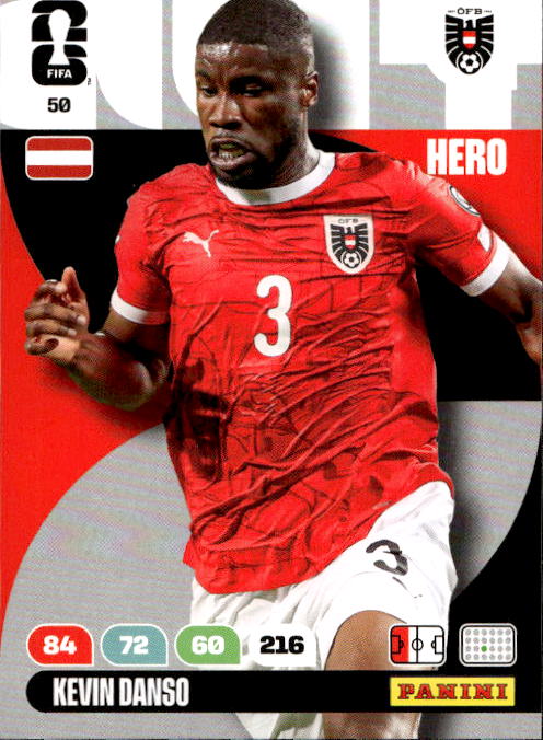 KEVIN DANSO 2026 Panini Adrenalyn XL World Cup