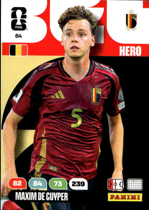 MAAXIM DE CUYPER 2026 Panini Adrenalyn XL World Cup