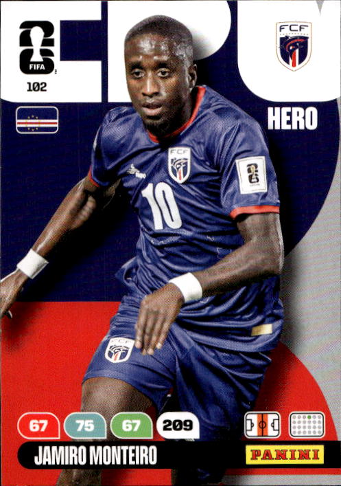 JAMIRO MONTEIRO 2026 Panini Adrenalyn XL World Cup