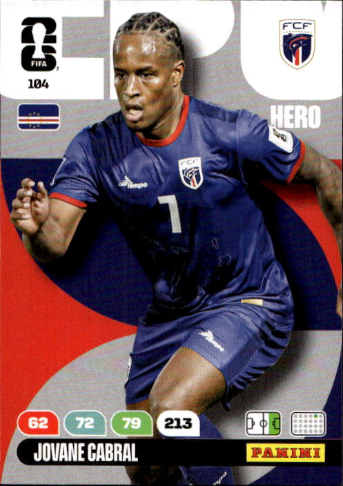 JOVANE CABRAL 2026 Panini Adrenalyn XL World Cup