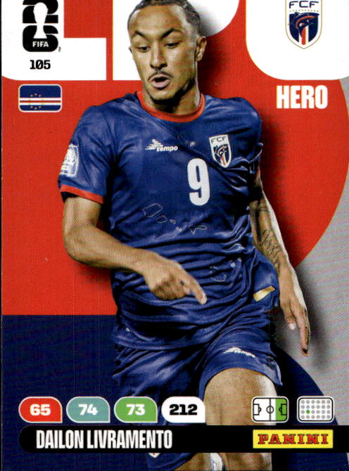 DAILON LIVRAMENTO 2026 Panini Adrenalyn XL World Cup
