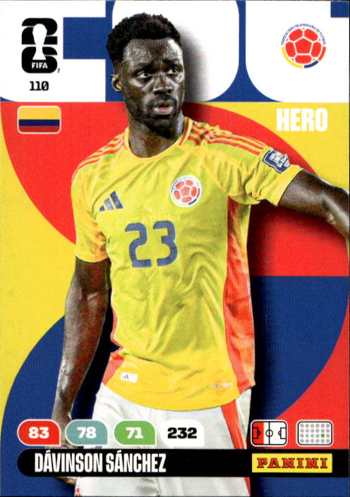 DAVINSON SANCHEZ 2026 Panini Adrenalyn XL World Cup