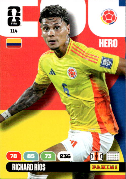 RICHARD RIOS 2026 Panini Adrenalyn XL World Cup