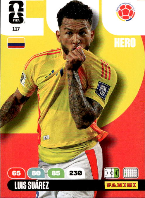 LUIS SUAREZ 2026 Panini Adrenalyn XL World Cup
