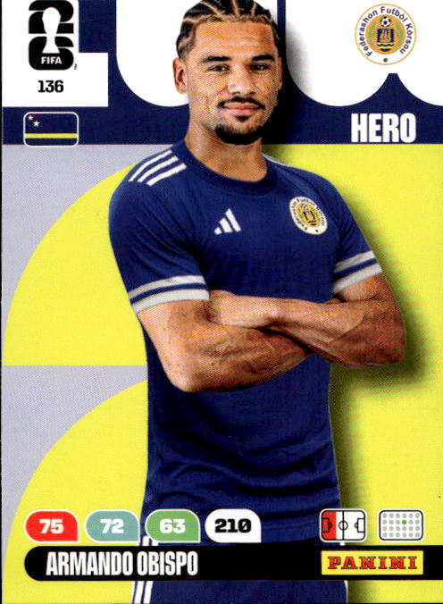 ARMANDO OBISPO 2026 Panini Adrenalyn XL World Cup