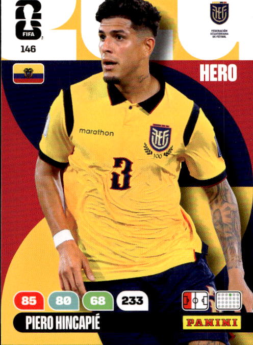 PIERO HINCAPIE 2026 Panini Adrenalyn XL World Cup