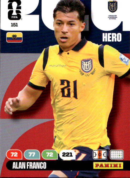 ALAN FRANCO 2026 Panini Adrenalyn XL World Cup