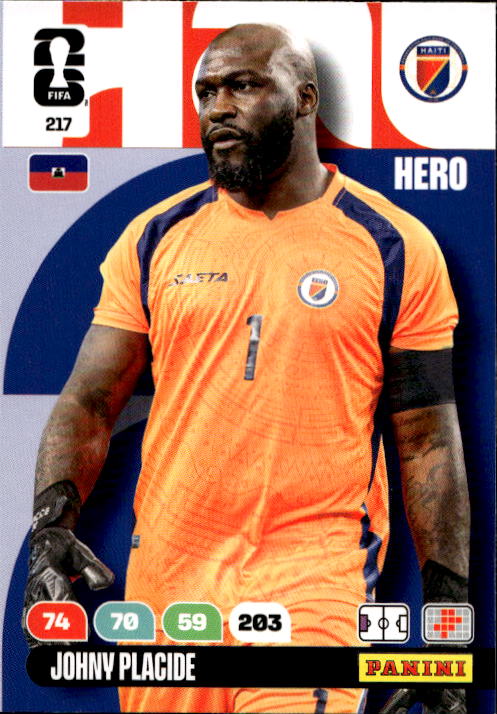 JOHNY PLACIDE 2026 Panini Adrenalyn XL World Cup