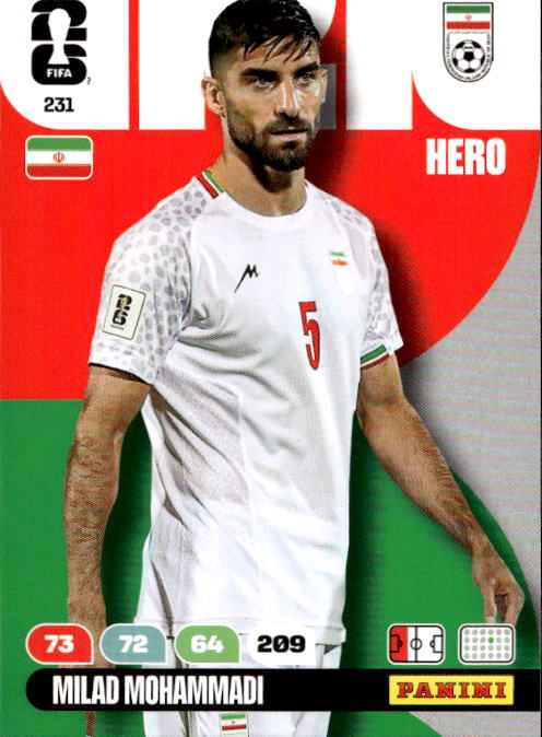 MILAD MOHAMMADI 2026 Panini Adrenalyn XL World Cup