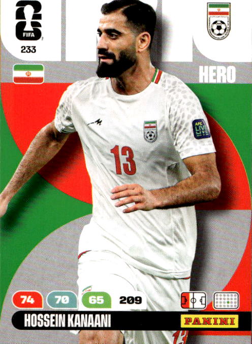 HOSSEIN KANAANI 2026 Panini Adrenalyn XL World Cup