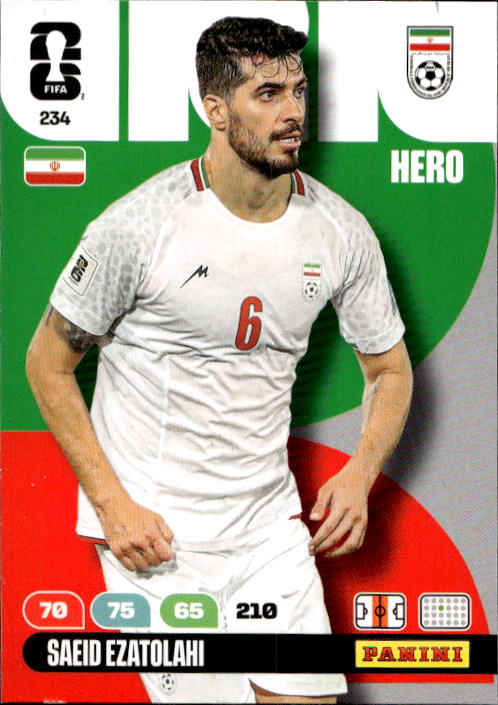 SAEID EZATOLAKI 2026 Panini Adrenalyn XL World Cup