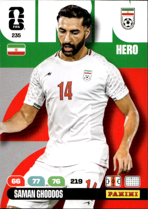 SAMAN GHODDOS 2026 Panini Adrenalyn XL World Cup