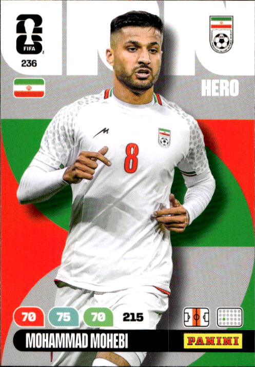 MOHAMMAD MOHEBI 2026 Panini Adrenalyn XL World Cup