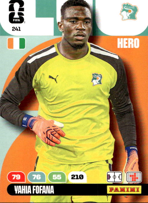 YAHIA FOFANA 2026 Panini Adrenalyn XL World Cup
