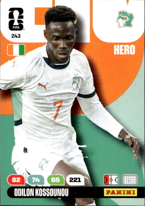 ODILON KOSSOUNOU 2026 Panini Adrenalyn XL World Cup