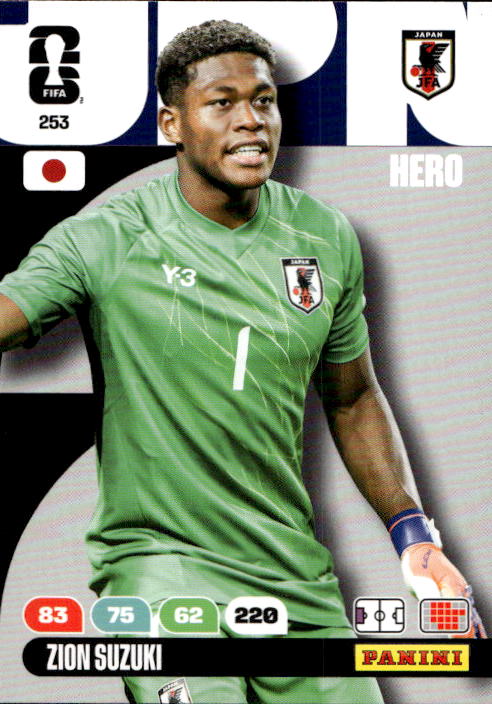 ZION SUZUKI 2026 Panini Adrenalyn XL World Cup