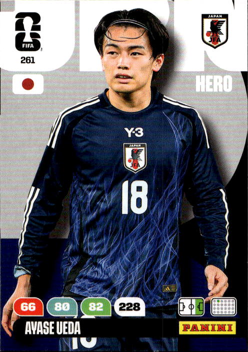 AYASE UEDA 2026 Panini Adrenalyn XL World Cup