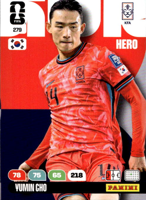 YUMIN CHO 2026 Panini Adrenalyn XL World Cup