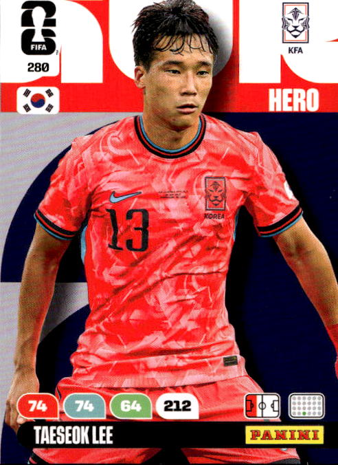 TAESEOK LEE 2026 Panini Adrenalyn XL World Cup